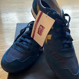 Onitsuka Tiger Serrano - navy gold unisex 9